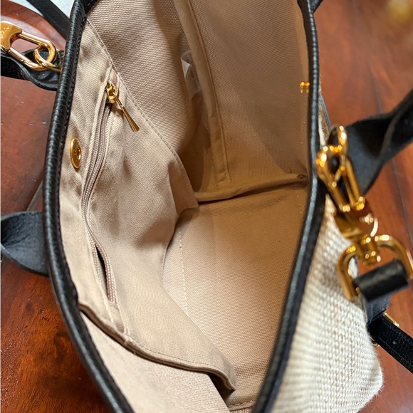 Longchamp le pliage collection tote basket bag handbag crossbody leather canvas - Picture 7 of 16